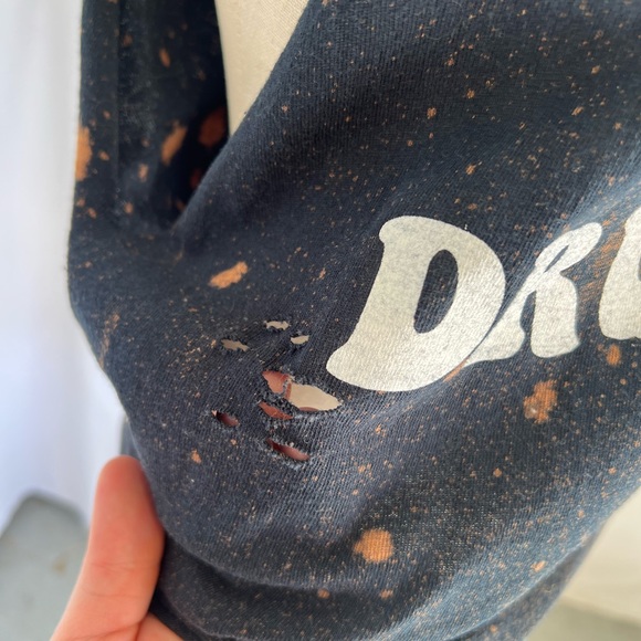 Mamie Ruth Dibs on the drummer Distressed tank - Picture 2 of 7